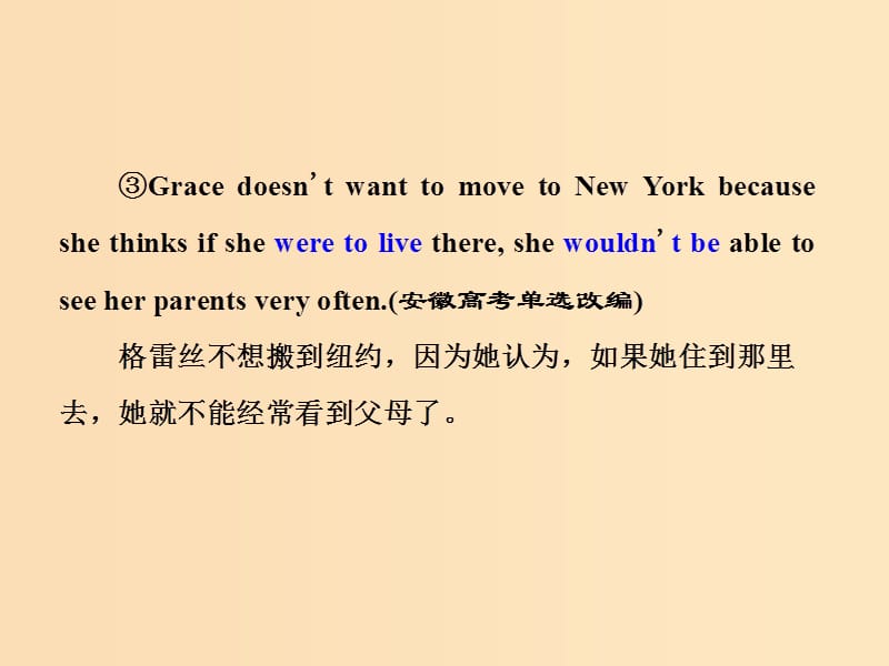 （江苏专用）2020高考英语一轮复习 学通语法 第十讲 虚拟语气课件 牛津译林版.ppt_第3页