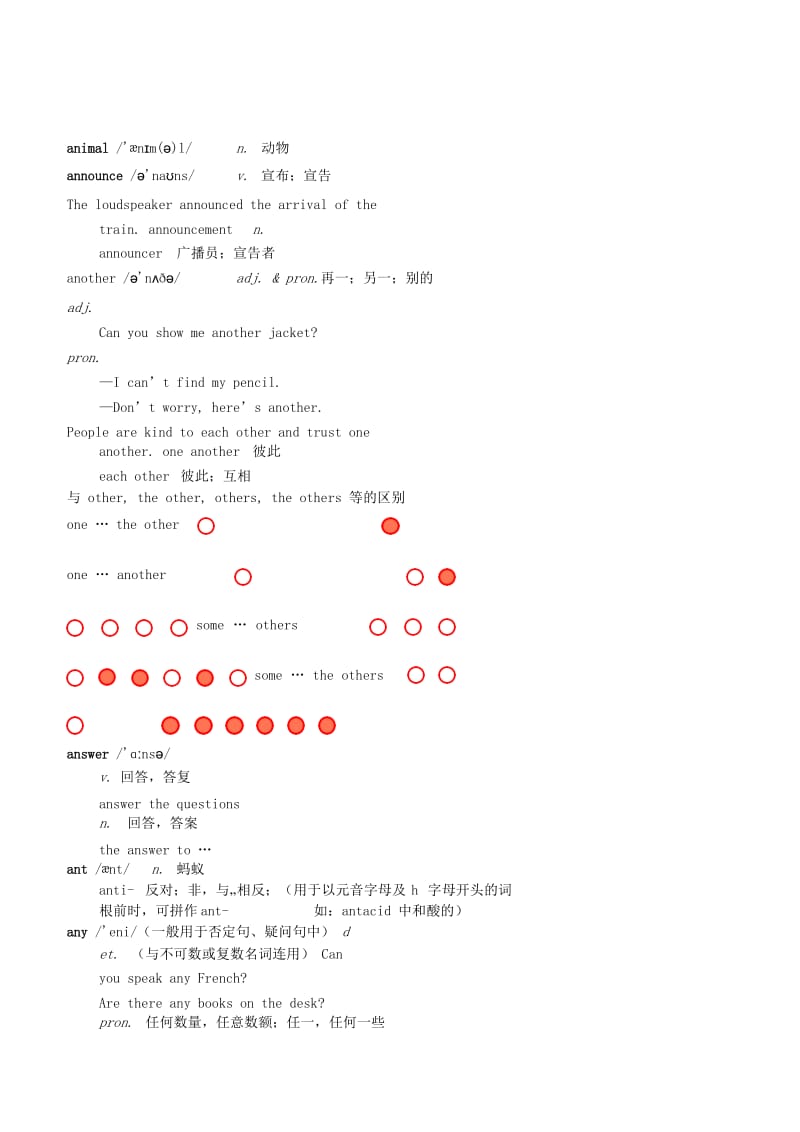 中考英语一轮复习 A开头词汇（二）讲义.doc_第3页