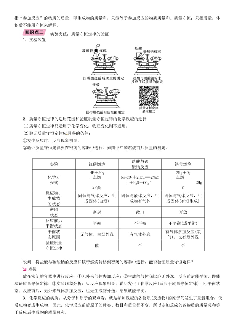 贵阳专版2019年中考化学总复习第1编主题复习模块3物质的化学变化课时12质量守恒定律精讲习题.doc_第2页