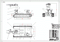 基于五自由度机械手的遥控智能车的设计[履带式]【CAD高清图纸和说明书】