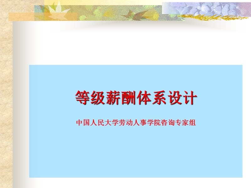 等级薪酬体系设计.ppt_第1页