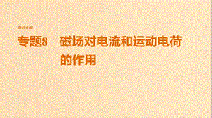 （全國通用）2019屆高考物理二輪復習 專題8 磁場對電流和運動電荷的作用課件.ppt