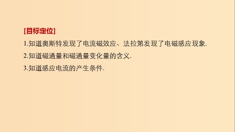 （通用版）2018-2019版高中物理 第1章 电磁感应与现代生活 1.1 电磁感应——划时代的发现课件 沪科版选修3-2.ppt_第2页