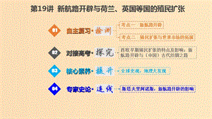 （江蘇專版）2019版高考?xì)v史一輪復(fù)習(xí) 第七單元 資本主義世界市場的形成與發(fā)展 7.19 新航路開辟與荷蘭、英國等國的殖民擴(kuò)張課件.ppt