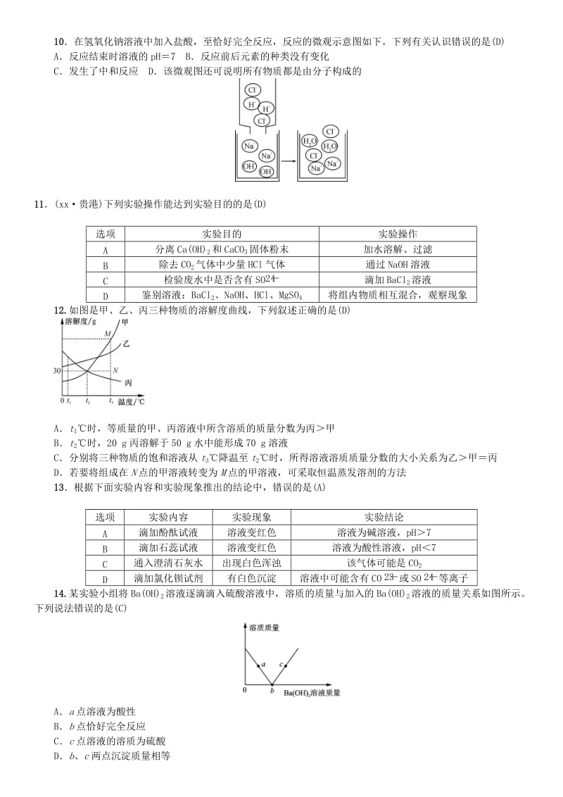 九年级化学下册 期中测试 （新版）鲁教版.doc_第2页