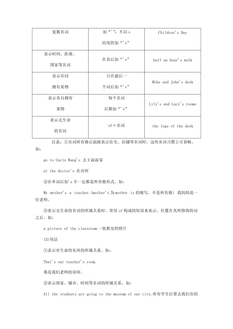 七年级英语上册 Unit 8 When is your birthday单元语法聚焦八 （新版）人教新目标版.doc_第3页