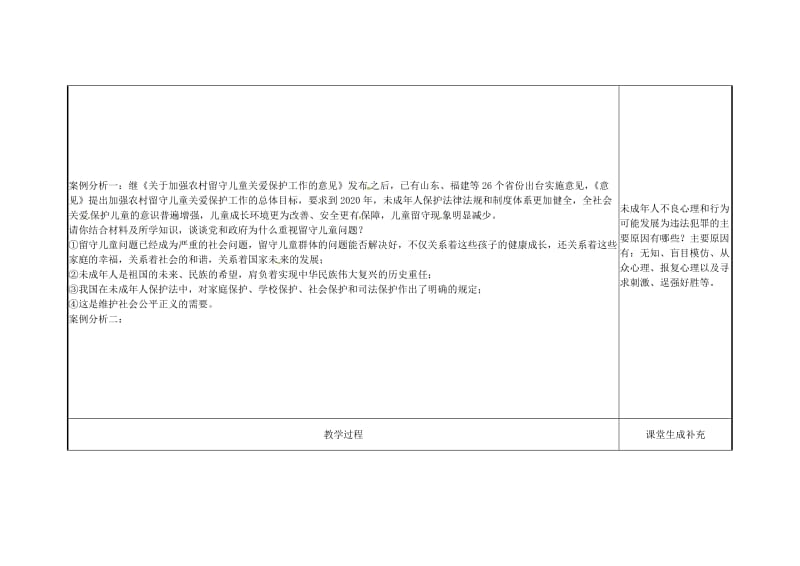 云南省中考政治第三轮复习 课题40 关注青少年健康成长教案.doc_第2页