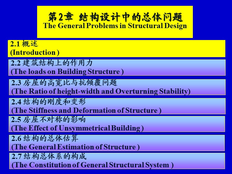 結(jié)構(gòu)設(shè)計中的總體問題.ppt_第1頁