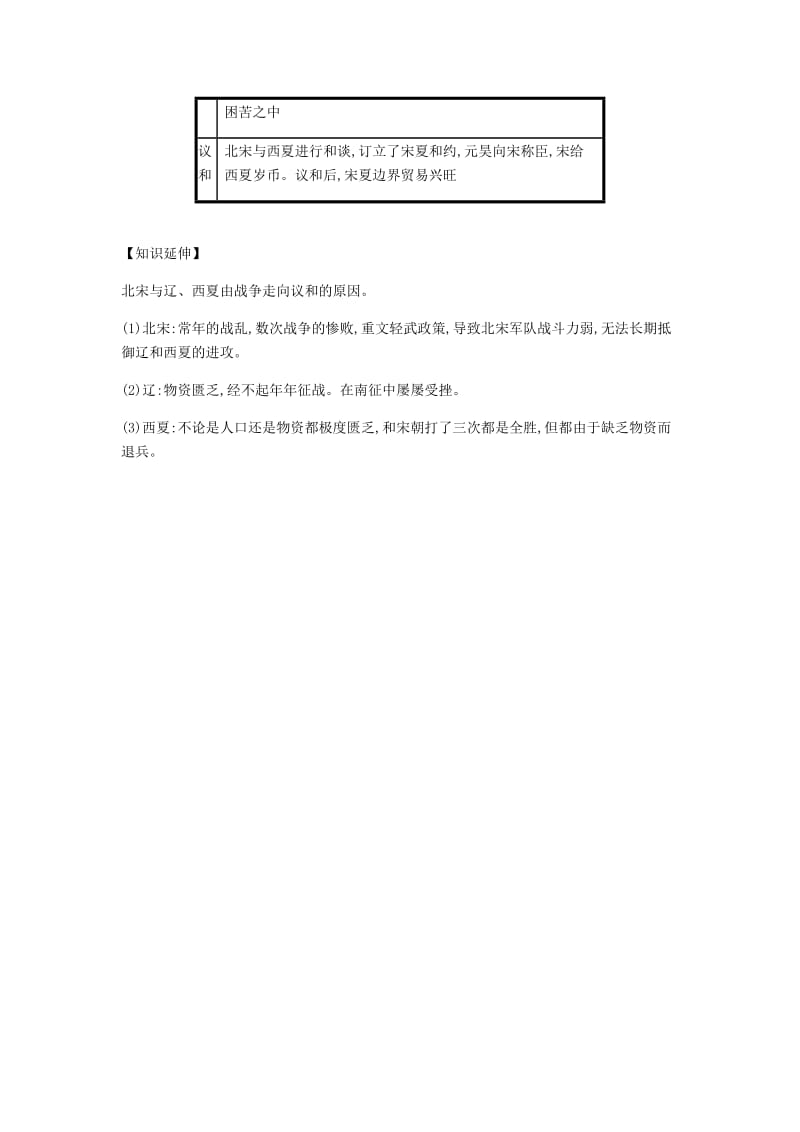 七年级历史下册 第二单元 辽宋夏金元时期民族关系发展和社会变化 第7课 辽、西夏与北宋的并立备考速记 新人教版.doc_第2页