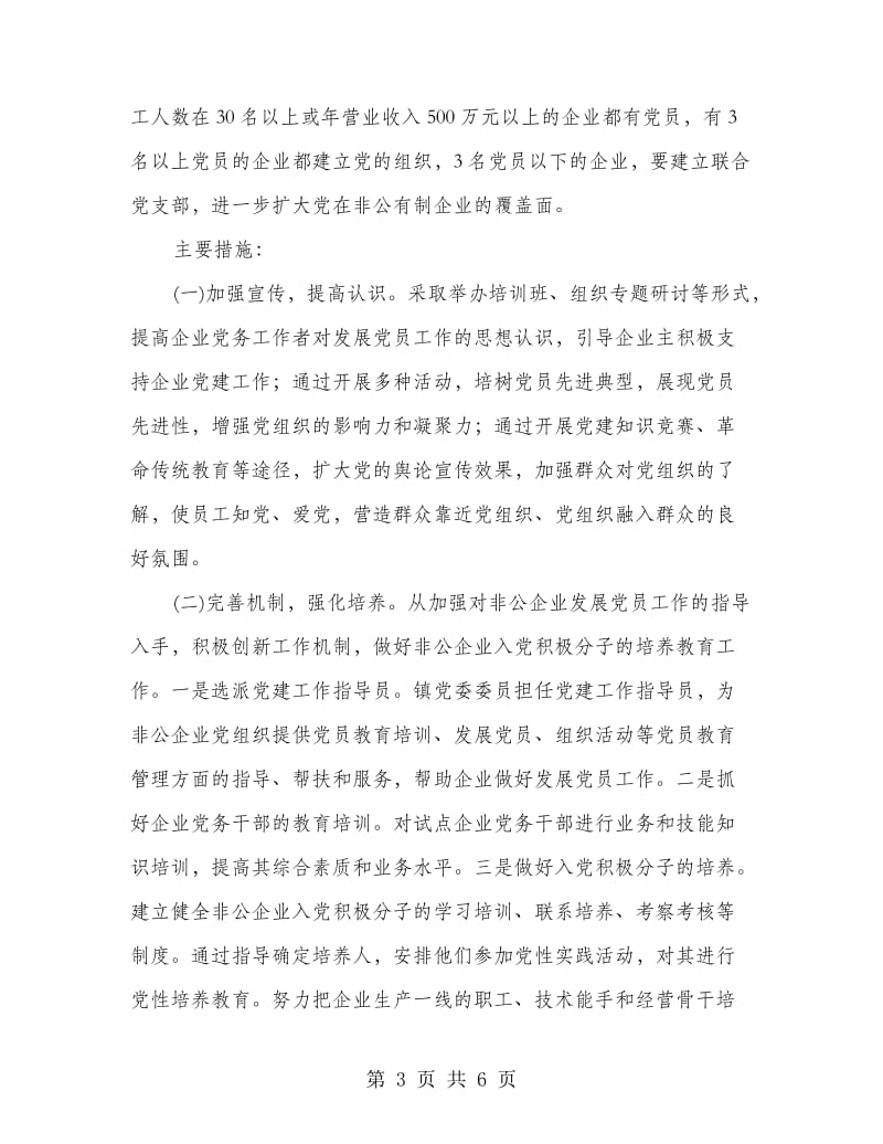 非公有制企业工作方案.doc_第3页