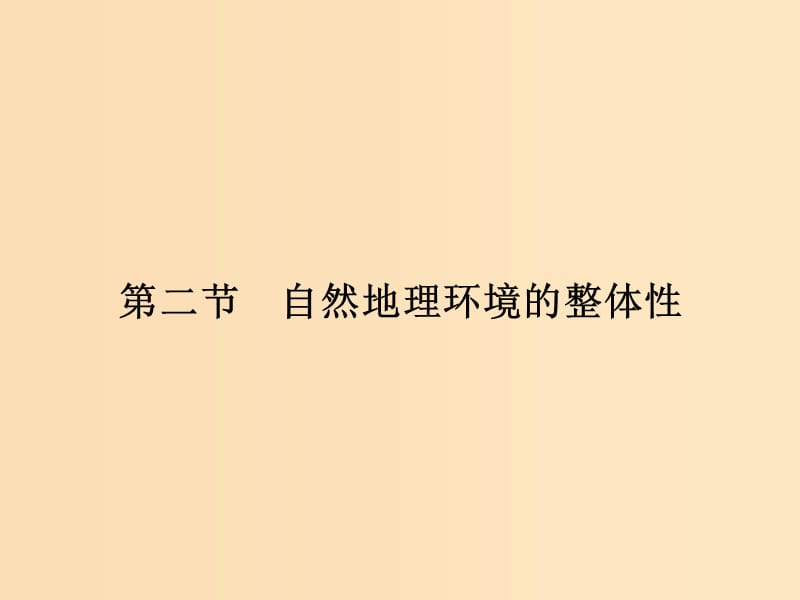 （浙江专版）2018-2019版高中地理 第三章 自然环境地理的整体性与差异性 3.2 自然地理环境的整体性课件 湘教版必修1.ppt_第1页