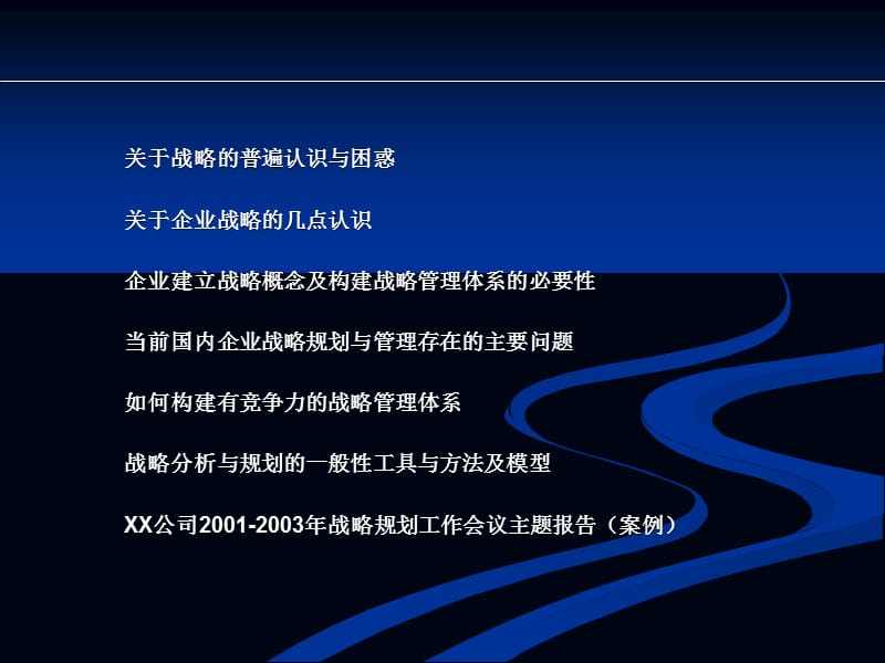 《企业发展战略规划方案经典案例》_第2页