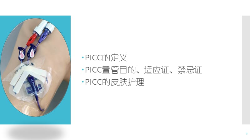 PICC导管的皮肤护理ppt课件_第2页