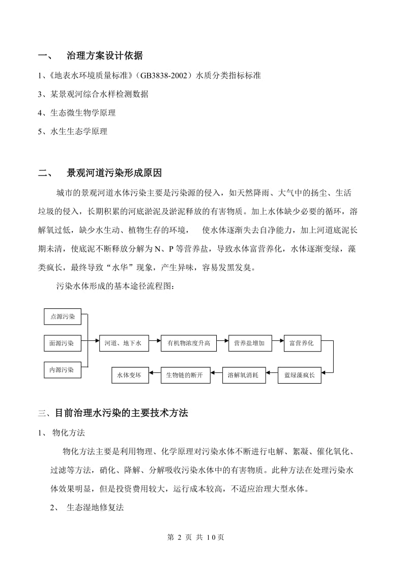 【优选】城区河道治理方案_第2页