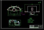 盤式制動器二維CAD圖紙