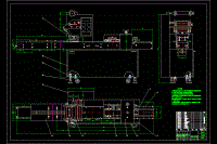 枕式包裝機(jī) CAD裝配圖