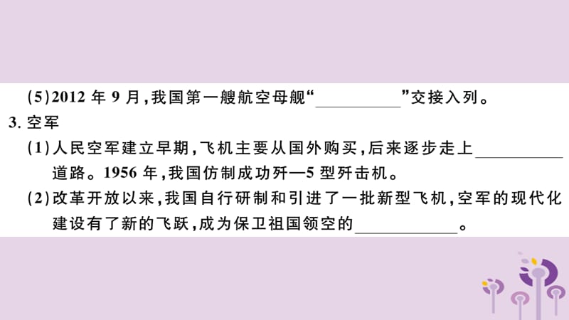 八年级历史下册第五单元国防建设与外交成就第15课钢铁长城习题课件(1)_第3页