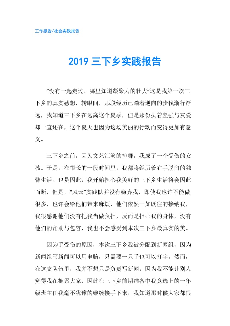 2019三下乡实践报告.doc_第1页