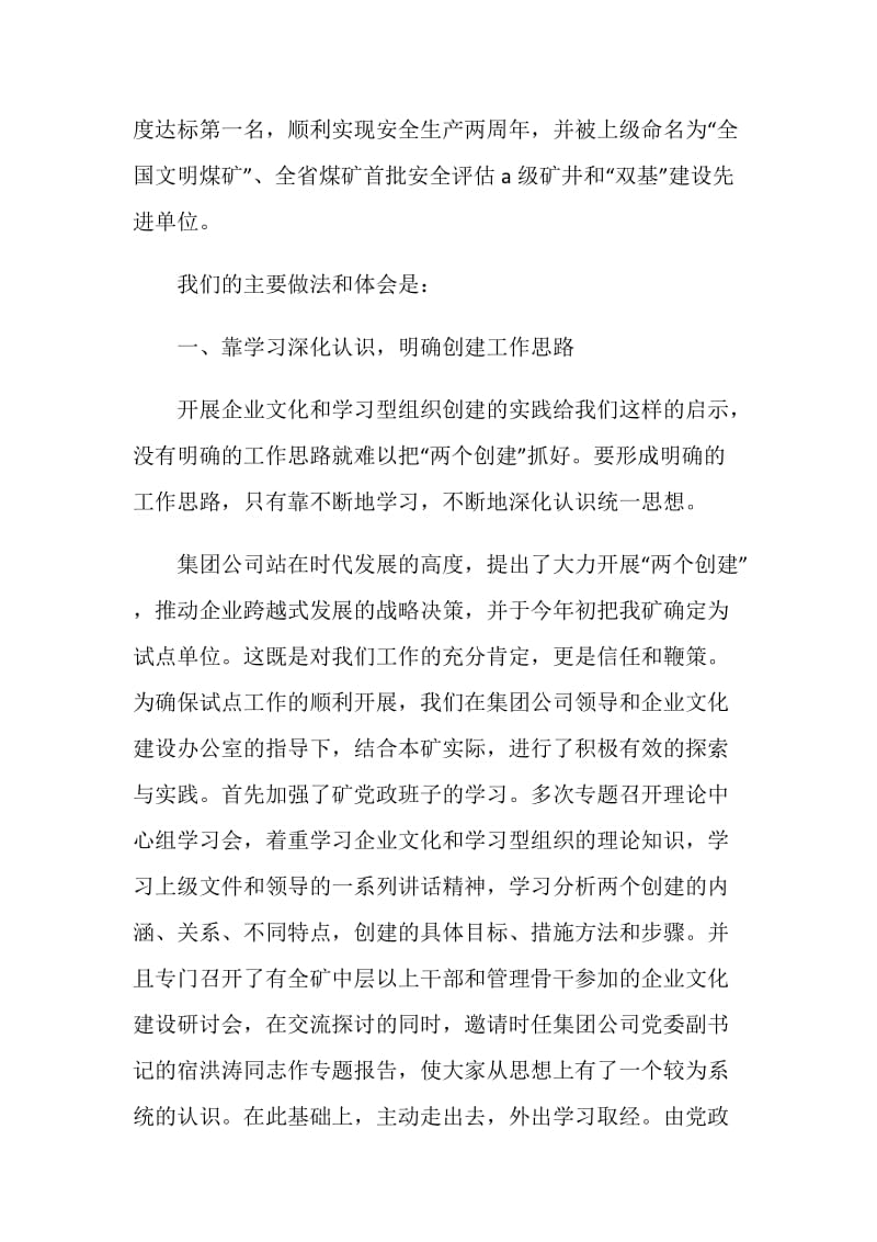 20XX年上半年公司党委工作暨试点工作现场会典型材料.doc_第2页