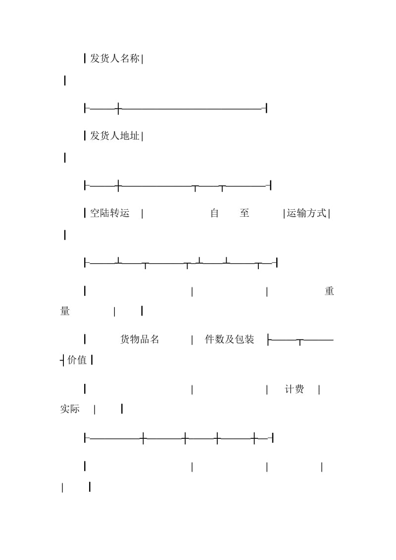 中国民用航空货运单.doc_第2页