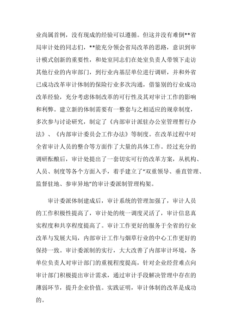 单位内部审计工作先进个人事迹材料.doc_第2页