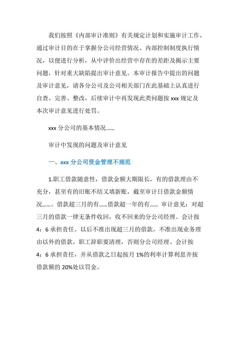 公司财务审计报告范本.doc_第3页