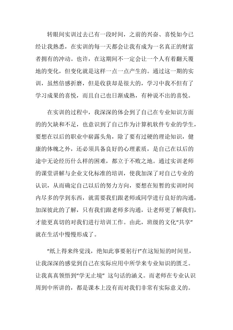 关于办公软件实训总结.doc_第2页