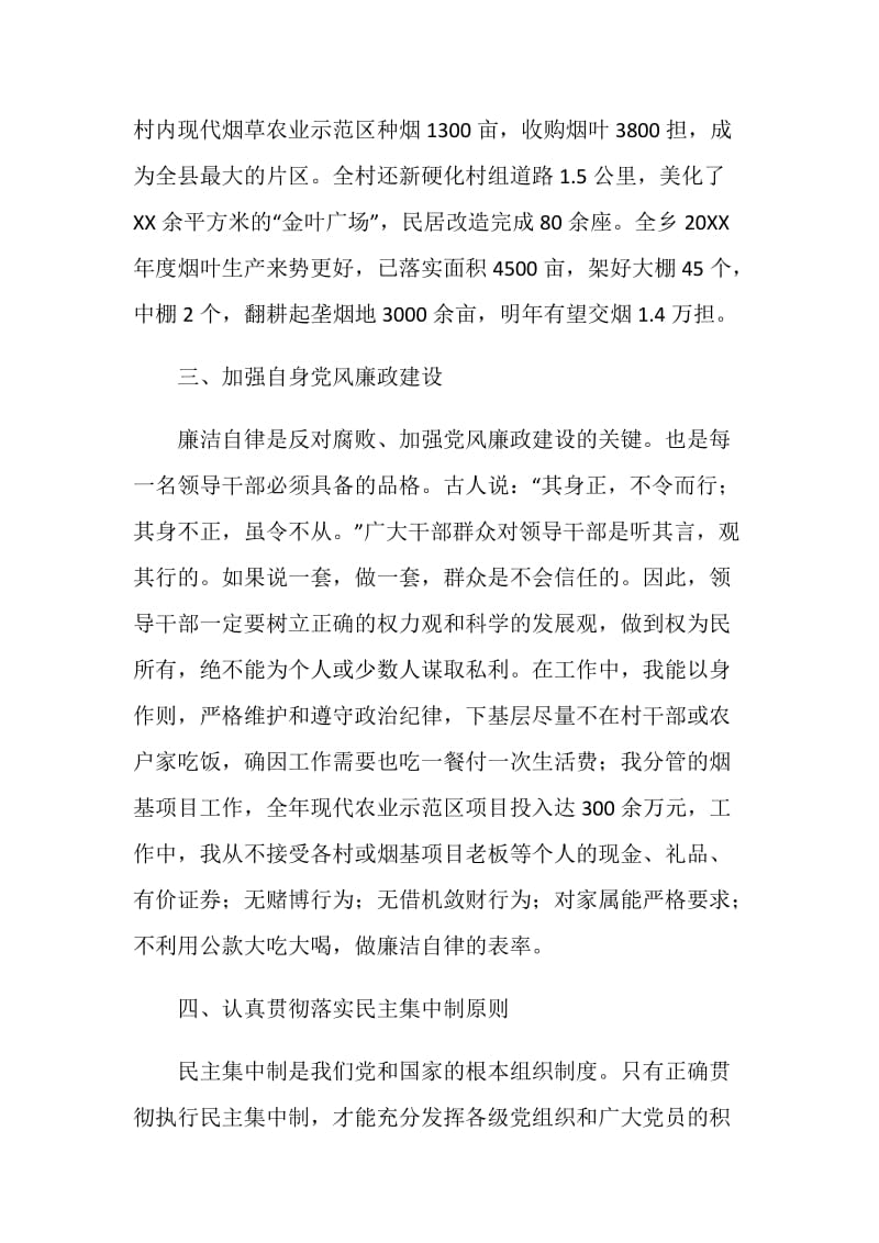 副乡长年终述职述廉报告.doc_第3页