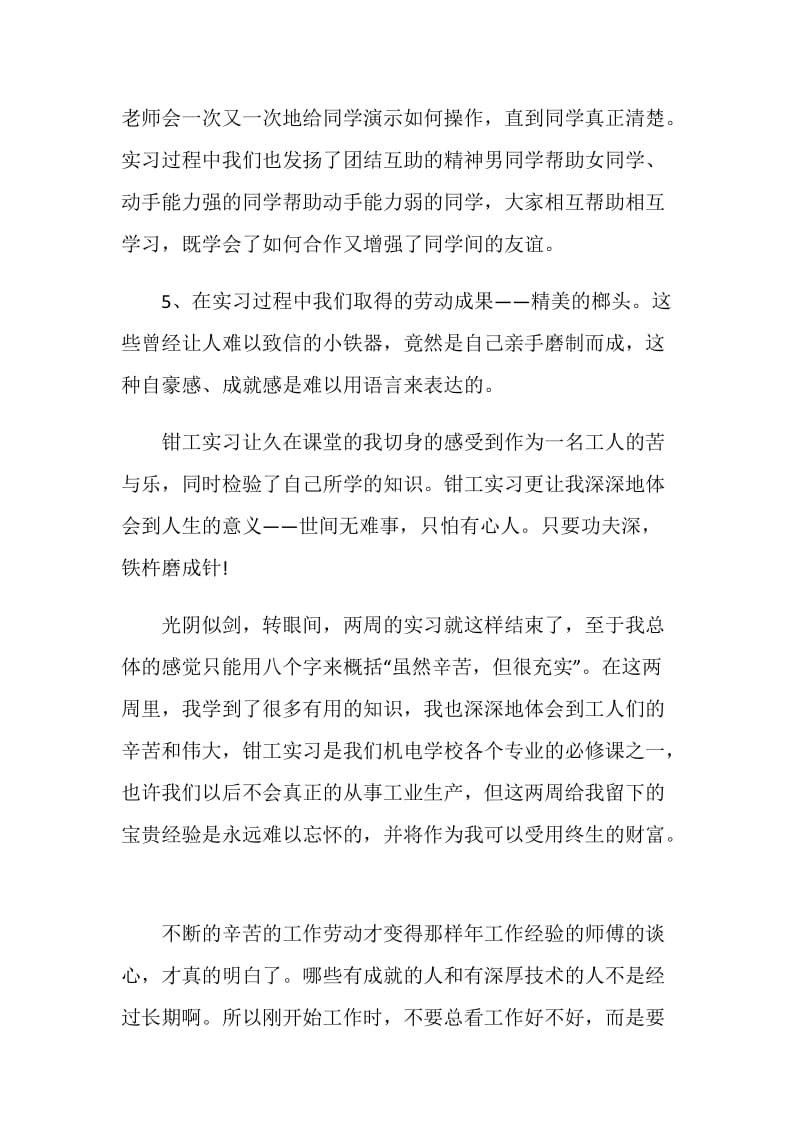 大学生钳工实习心得体会.doc_第2页