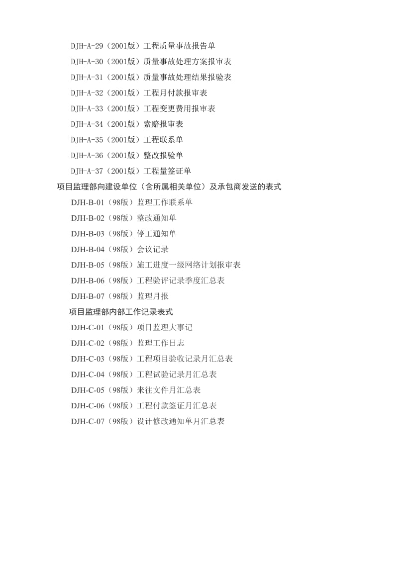 电力工程建设项目监理典型表式.doc_第3页