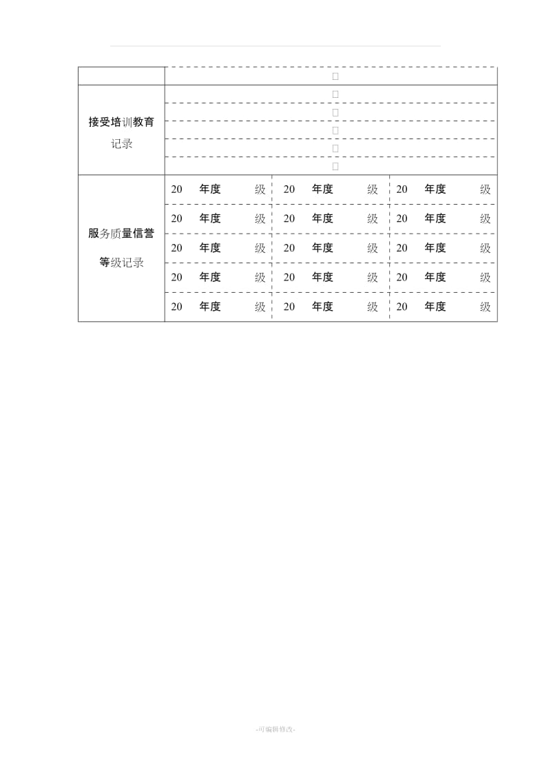 出租汽车驾驶员服务质量信誉档案.doc_第3页