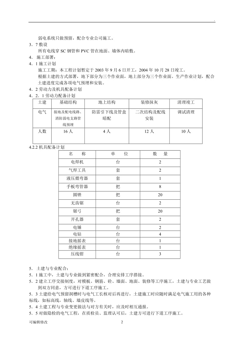 电气工程施工方案.doc_第2页