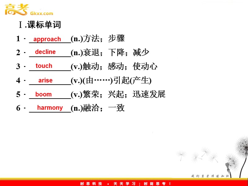 高考英语一轮复习 Module4 Music Born in America 课件 （外研版选修7）_第3页