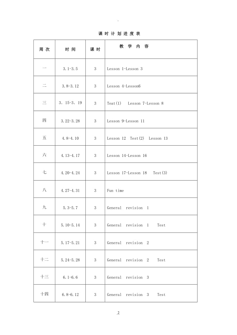 六年级英语精通下册教案.doc_第2页