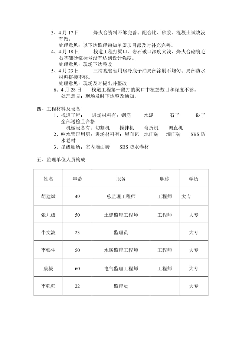 贺兰山苏峪口国家森林公园工程监理月报.doc_第2页