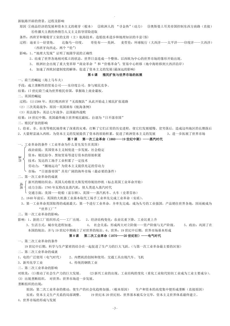 人教版高一历史必修二知识点总结.doc_第3页