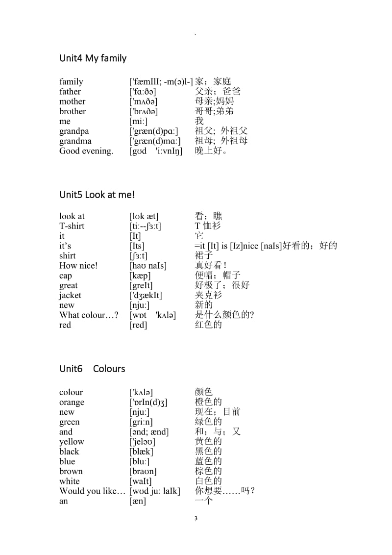 江苏译林版小学年英语单词汇总格式规范带音标.docx_第3页