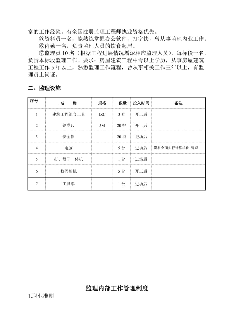 凯里民族风情园项目施工监理工作计划.doc_第2页