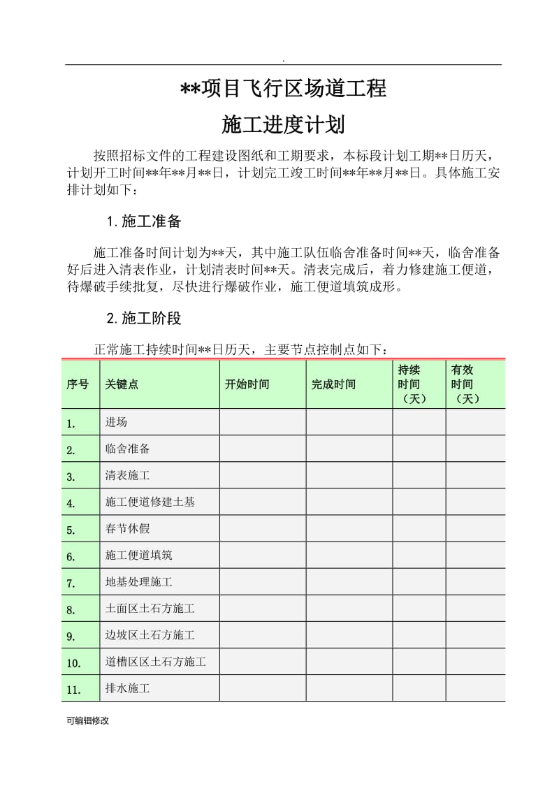 工程施工计划样本.doc_第1页