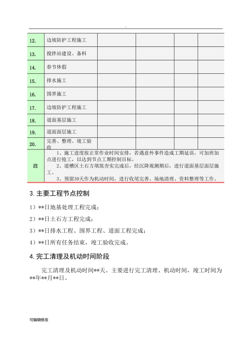 工程施工计划样本.doc_第2页