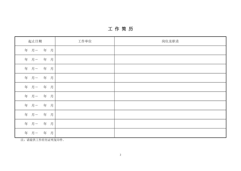 信息系统工程监理工程师资格申请表.doc_第3页