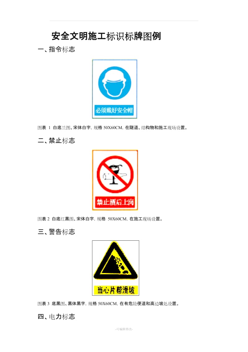 安全文明施工标牌.doc_第1页