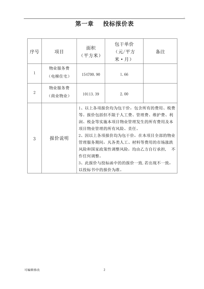 南充市丽晶府前期物业管理投标书(商务部分).doc_第2页