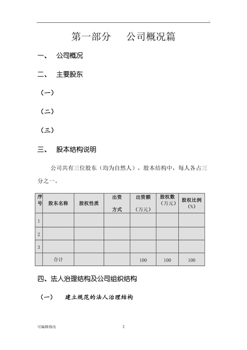 项目融资商业计划书.doc_第2页