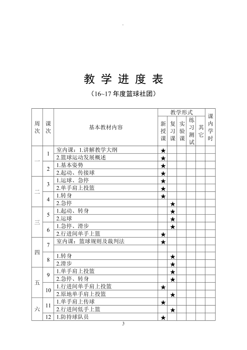 篮球社团活动计划教案年.doc_第3页