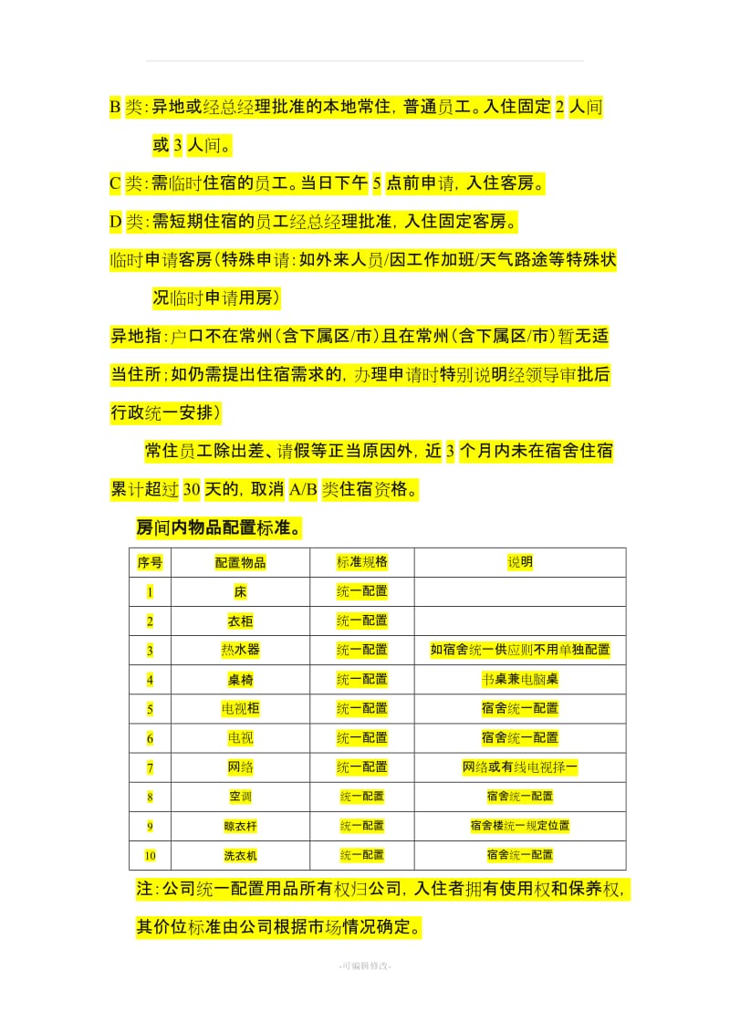 公司宿舍管理办法.doc_第2页