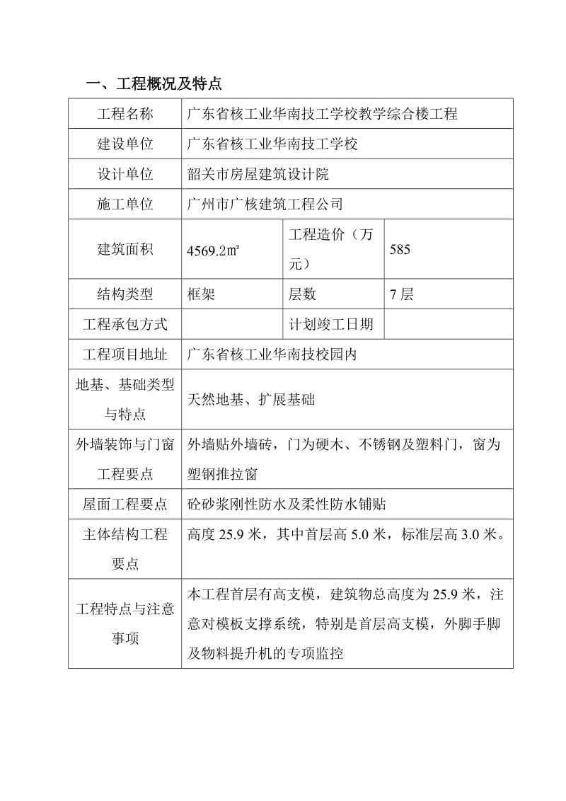 核工业华南技工教学综合楼监理细则(外脚手架).doc_第2页