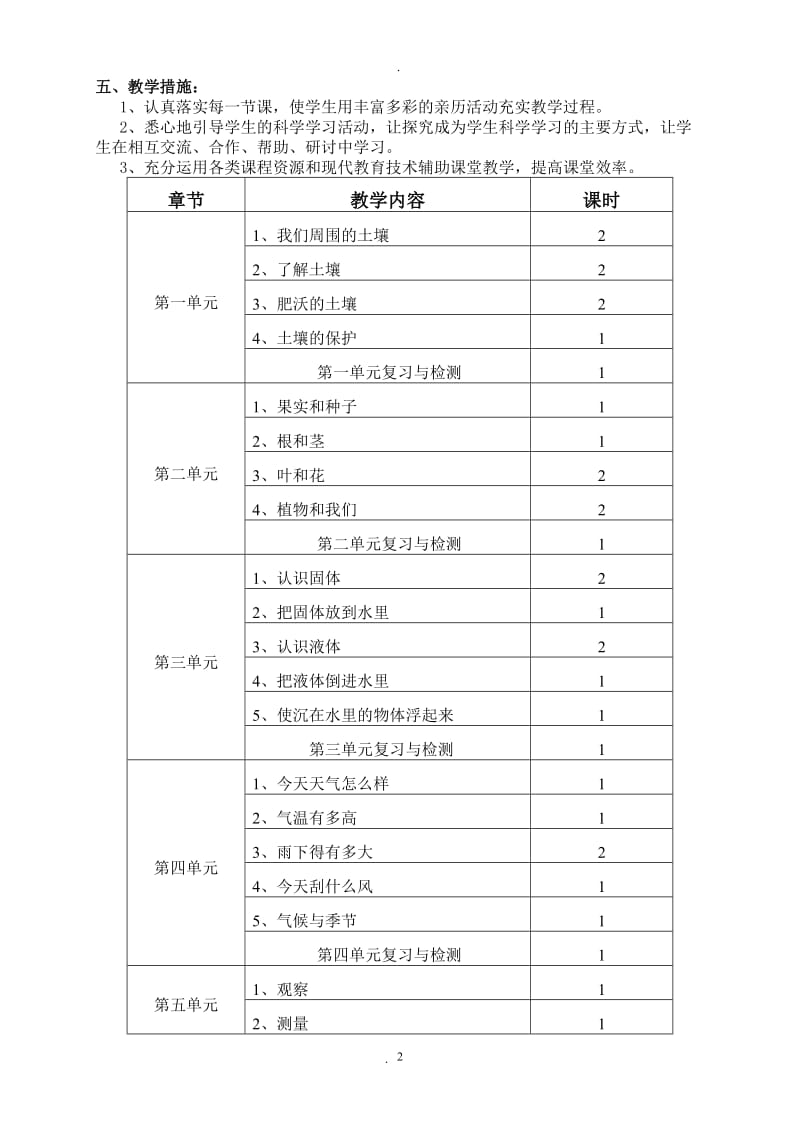 新苏教版小学科学三年级下册教案.doc_第2页