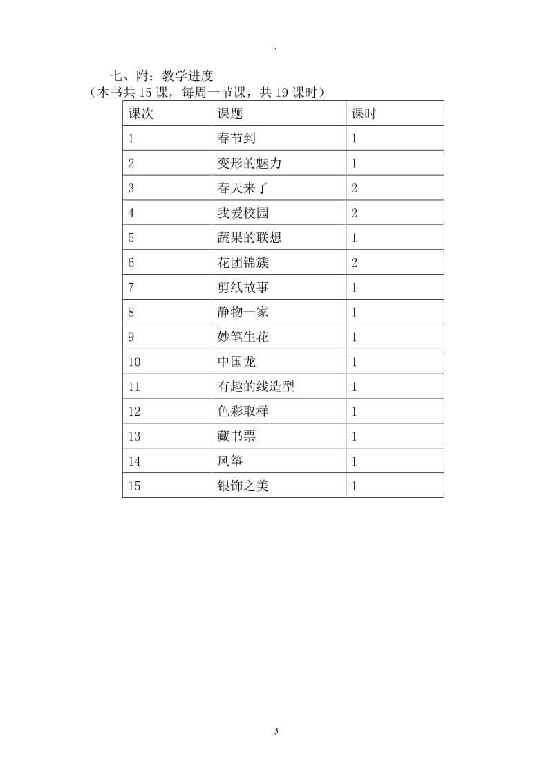 最新湘教版四年级美术下册教案附教学计划.doc_第3页