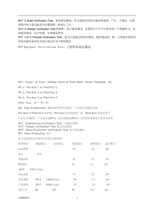 EVT、DVT、PVT是什么意思.doc